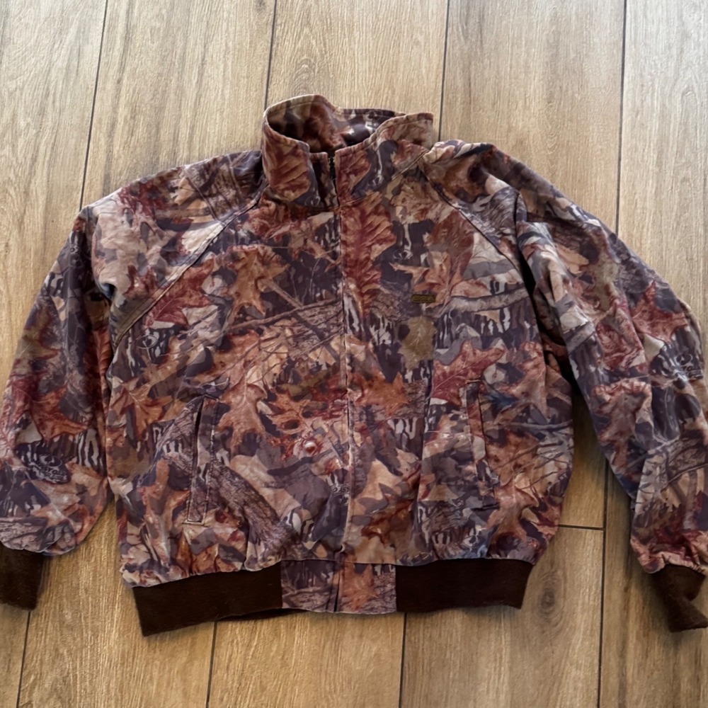 Woolrich Mossy Oak Forest Floor Camo Jacket Mens 2XL Outdoor Guide Collection
